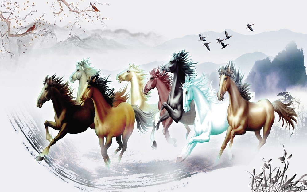 Tranh bát mã MBM-240